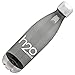 H2O Basics BPA-Free Sport Water Bottles 25 oz, Tritan Non Toxic Plastic, Reusable Flask with Stainless Steel Leak Proof Twist Off Cap & Steel Base, Cola Bottle Shape (Graphite, 25 Ounces)