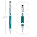 Stylus Pens,SKOLOO 7 Pack 2 in 1 Crystal Capacitive Metallic Stylus & Ballpoint Pen for Samsung S8 S7 Edge,iPhone 6,iPhone 7/7Plus, iPad Pro, iPod, Android, Universal Touch Screens Devices,7 Colors