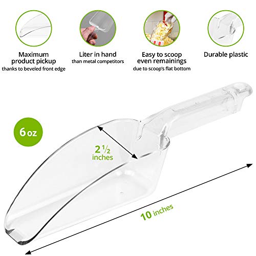 [6 oz] Ice Scoop w/Ice Scoop Holder Bundle - Includes 2 Funny Cusinium Coasters and Ebook - Thumbnail 2