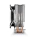 darkFlash CPU Cooler PC Heatsink with Four Direct Contact Heat Pipes & 120mm PWM White LED Fan Computer CPU Air Cooling Cooler Radiator for Intel & AMD