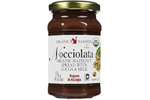 Nocciolata Organic Hazelnut Spread, 9.52 oz - PACK OF 2