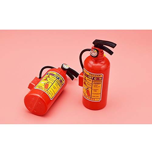 X Hot Popcorn 6 Pcs Mini Fire Extinguisher Shape Water Gun Squirter, Fun Outdoor Summer Toys for Boys and Girls - Thumbnail 5