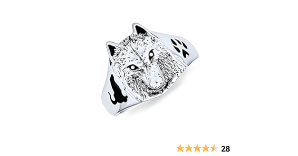 wolf signet ring
