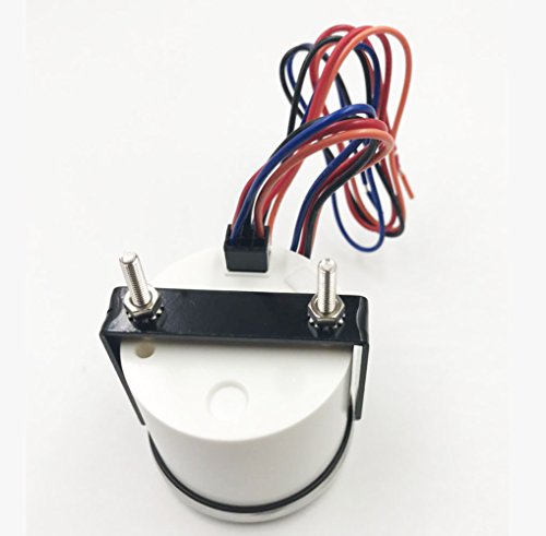 Samdo 52mm Digital Fuel Level Gauge Meter for Boat Car Motorcycle 0-190ohm Signal 12V/24V