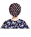 Nothar 3pc Women's Adjustable Scrub Cap Sweatband Bouffant Hats Value Set