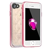 Waterproof Case for iPhone 7, Meritcase CRYSTAL Waterproof Shock-Resistant Dirtproof Snowproof Case Cover for iPhone 7 (Pink)