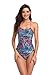 Adoretex Extra Life Spandex One Piece Tie-Back Swimsuit