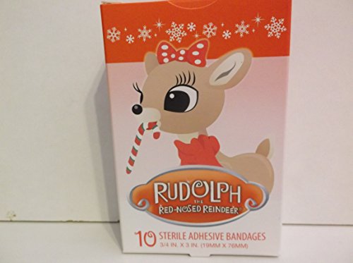 *Rudolph The Red-Nosed Reindeer* Adhesieve Bandages 10 Count