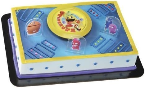 Amazon Com Cakedrake Pacman Pac Man Power Up Cake Topper