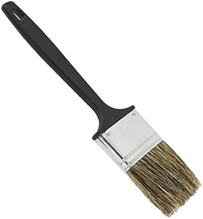 2" Natural Bristled Boar's Hair Paint Brush for Art, Touch-Ups, Staining