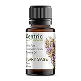 Scential Health Clary Sage Essential Oil 15ml (.5oz) 100% Certified Pure Therapeutic Grade Essential Oil With No Fillers, Bases or Additives AND ZERO Carrier Oils