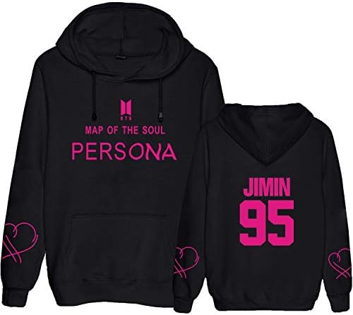 Kpop BTS Map of The Soul Persona BTS Hoodie Jimin Suga Jung Kook V BTS Merchandise Sweater