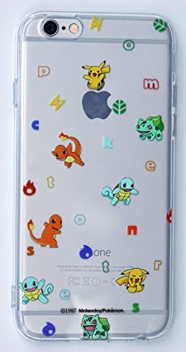 Pokemon Go TPU Cover Cases For iPhone 6 Plus, 6S Plus (5.5 inch), (N14)