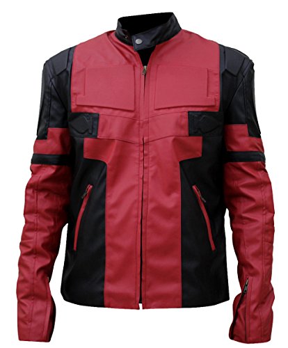 Ryan Reynolds Deadpool Wade Wilson Costume Faux Leather Jacket