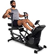 Teeter Power10 Rower with 2-Way Magnetic Resistance Elliptical Motion – Indoor Rowing Machine w/B...
