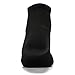 Feetures High Performance Max Cushion Quarter Sock for Women & Men - Moisture-Wicking Athletic Socks - Black, M (1 Pair)