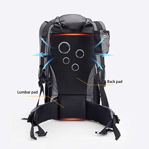 Naturehike 65L Internal Frame Hiking Backpack for Outdoor Camping