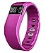 iTontek TW64 Bluetooth V4.0 Smart Watch Sport Bracelet Wristband Gym Running Pedometer Fitness Activity Tracker Reminder for IOS 6.1+version, Android 4.3+version - Rose