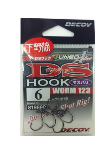 DECOY デコイ ダウンショットフック ワーム123 下野流 DECOY DS HOOKの商品画像