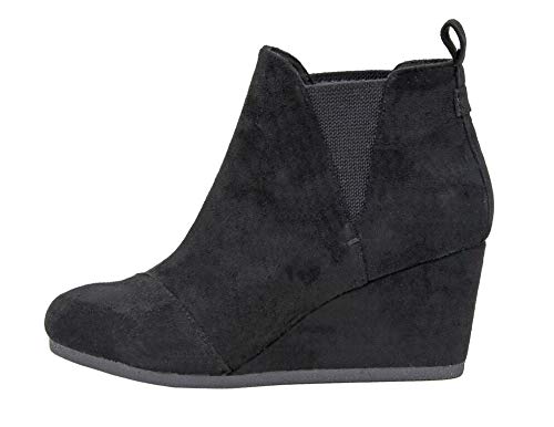 wedge booties wide width