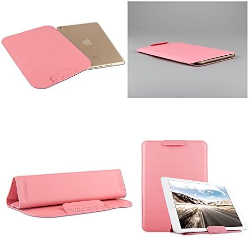 Fortune Tech Stand Able Universal Sleeves Fold-Stand Function Protective fit for Device Screen Size: 7 in, 8 in, 9.7 in, 10.1 in’s Dell, HP, Ipad, Etc, All Brand Tablets, Notes - 10.1 in Pink