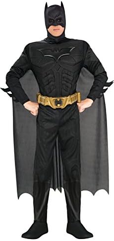 UHC Men's Dc Comics Dark Knight Batman Outfit Adult Halloween Costume