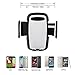 Amotus Car Air Vent Mount Holder Cradle 360 Rotation One Hand Operation Release Button for 3.5-6 inches Cell Phones iPhone Smartphone Android GPS Devices