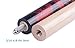 AB Earth Pool Cue Billiards Maple Stick Handmade Painting Design (2nd Generation) Glue on Tip, B31 19oz