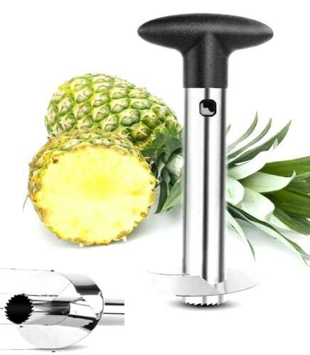 AL-FAHMI Pineapple Corer Slicer Peeler Cutter Parer Stainless Kitchen Easy Tool kit