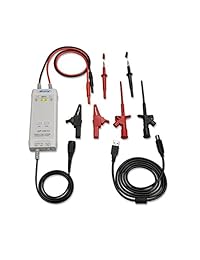 micsig osciloscopio Sondas dp10013 Kit de sonda diferencial de alto voltaje para osciloscopio 1300 V, 100 MHz, tiempo de subida de 3,5 ns) 50 x 500 x atenuación, Tektronix p5200 a P5205 A p5210 a