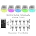 MagicLight Pro Bluetooth Smart LED Light Bulb - Smartphone Controlled Sunrise Wake Up LED Lights - Dimmable Multicolored Color Changing Party Lights Bulb - 80w Equivalent