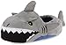 Stride Rite Boy's Light-Up Mouth Shark Slipper, Grey, 13-1 M US Little Kid