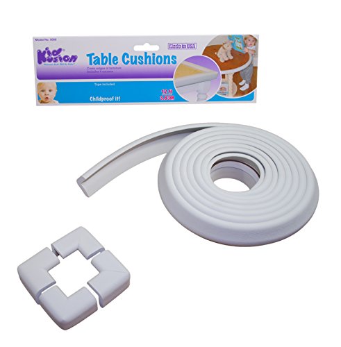 KidKusion off white Table Cushion, Off White