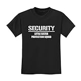 Gift for Big Brother - Security For My Little Sister Kids T-shirt With Stickers