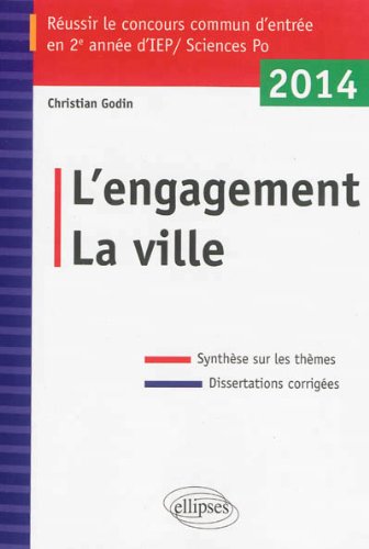 Réussir le concours commun d'entrée en IEP 2014