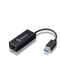 Tek Republic USB 3.0 a Lan, Negro