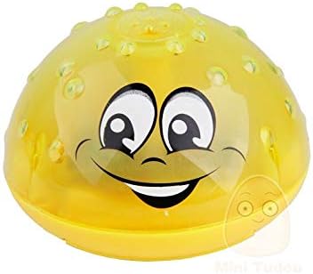 Amazon Ppoo お風呂の玩具スプレー水ライト回転シャワープール子供のおもちゃ幼児水泳パーティー浴室 Led ライトおもちゃ お風呂用おもちゃ おもちゃ