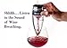 KASSI Wine Aerator Decanter with Filter, Silicon Drip Catcher Stand, Travel Pouch, Foil Cutter and eBook