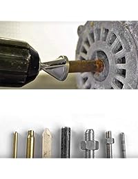 Sigmago   Herramienta externa para tornillo de perno de metal   Universal borde exterior para eliminar quemaduras, brocas de reparación de pernos, tuercas de rosca   Regalos únicos para hombres de padre o papá novio marido