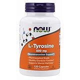 Now Foods L-Tyrosine 500mg, 120-Capsules