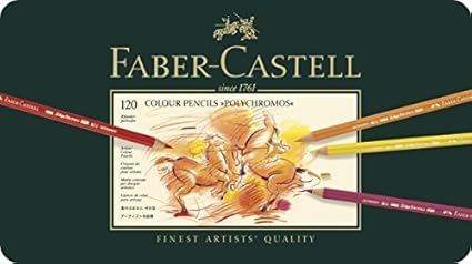 FABER-CASTELL Buntstifte POLYCHROMOS, 120er Metalletui, Menge: 120 (Neu)