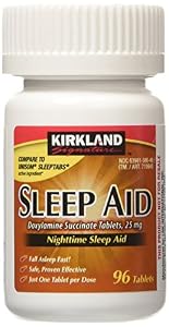 Image of Kirkland Signature Sleep Aid Doxylamine Succinate 25 Mg X 96 Tabs