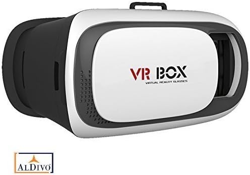ALDIVO® Virtual Reality Headset 3D Glasses Version 2.0 Vr Box For Samsung Galaxy J7 / Vr Box For 3.5~6.0" Mobiles (Without Remote)