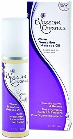 Blossom Organics Warm Sensation Massage Oil For Women 100% free of harsh : Size 3 Oz. / 90 Ml by Blossom Organics