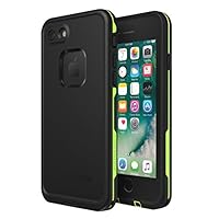 Lifeproof FRĒ SERIES Waterproof Case for iPhone 8 & 7 (ONLY) - Retail Packaging - NIGHT LITE (BLACK/LIME)