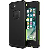 Lifeproof FRĒ Series Waterproof Case for iPhone 8 &amp; 7 (ONLY) - Retail Packaging - Night LITE (Black/Lime)