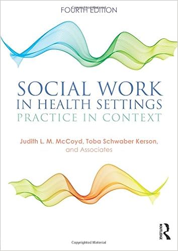 Social Work in Health Settings Social Work in Health Settings