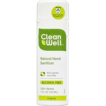 Amazon.com : CleanWell Natural Hand Sanitizer Spray