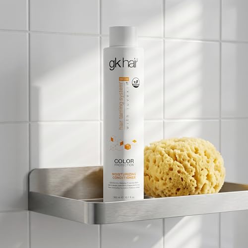 GK HAIR Global Keratin Moisturizing Conditioner (300ml/10.1 Fl Oz) Hydrating Color Protection Dry Damage Curly Frizzy Thinning Color Treated Hair Repair Organic Paraben Sulfate Free All Hair Types