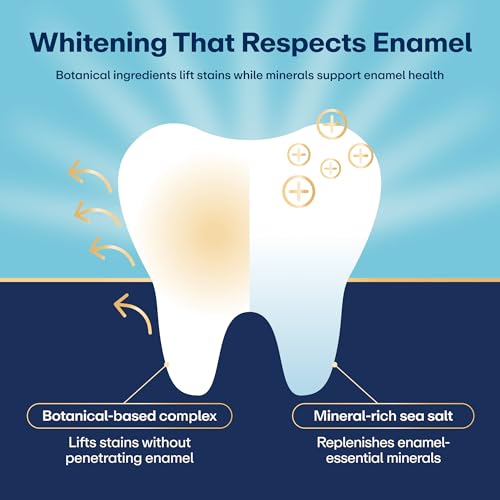 Lumineux Teeth Whitening Toothpaste 2 Pack Peroxide Free Enamel Safe for Sensitive Whiter Teeth, Fluoride Free, No Alcohol, Artificial Colors, SLS Free Dentist Formulated - 3.75 Oz